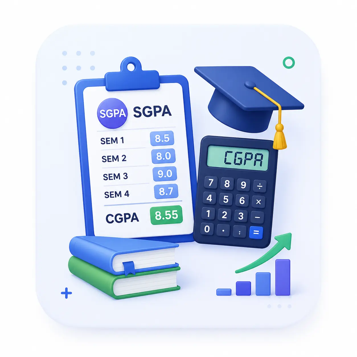 SGPA to CGPA Calculator